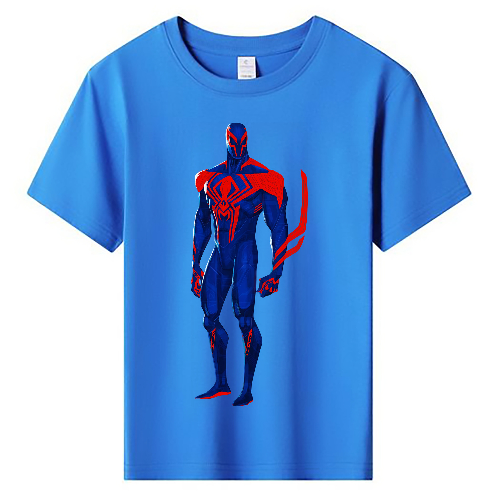 （画像用） Spider Man スパイダーマン 綿100％キッズTシャツ（フロントプリント）